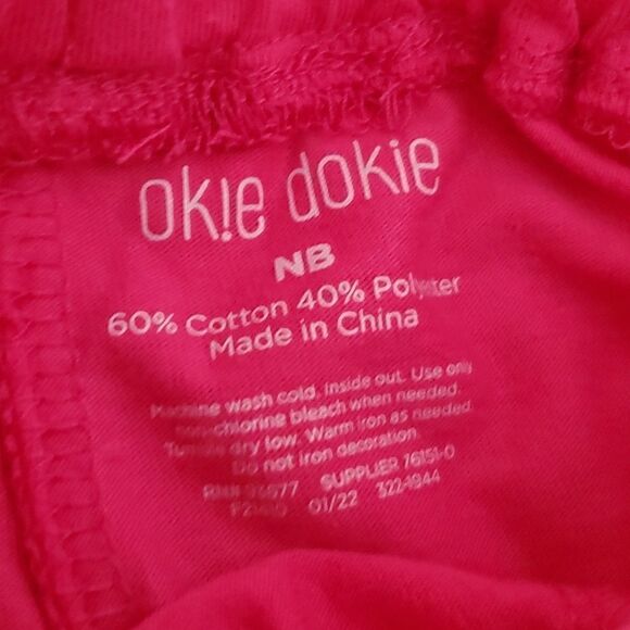 Vintage Baby B'gosh Embroidered Floral Sleeveless Top Size Newborn - Picture 9 of 9